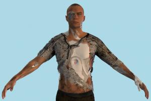 Detroit Markus Broken Detroit, Become-Human, man, male, people, human, android, character